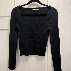 Abercrombie scoop neck top